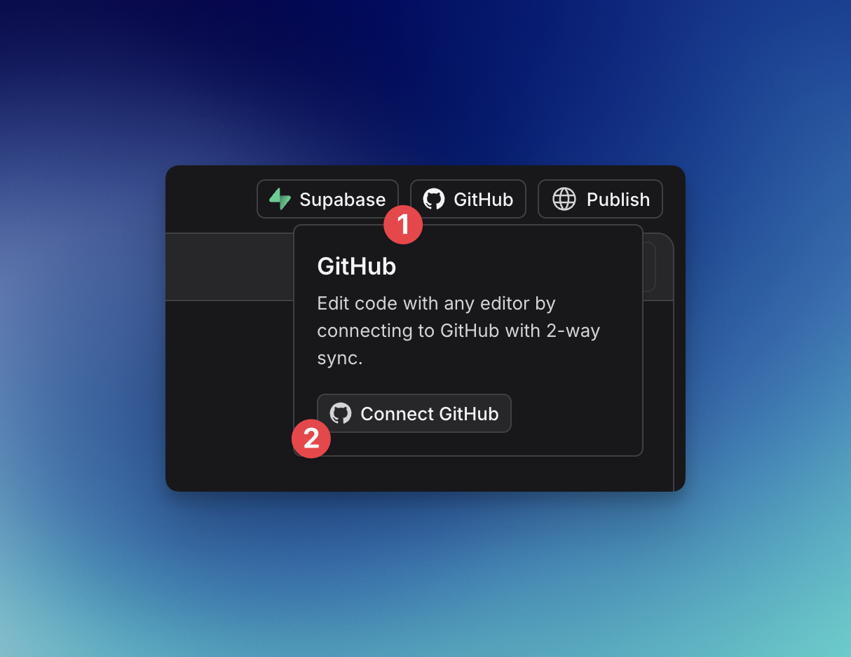 Lovable GitHub connection