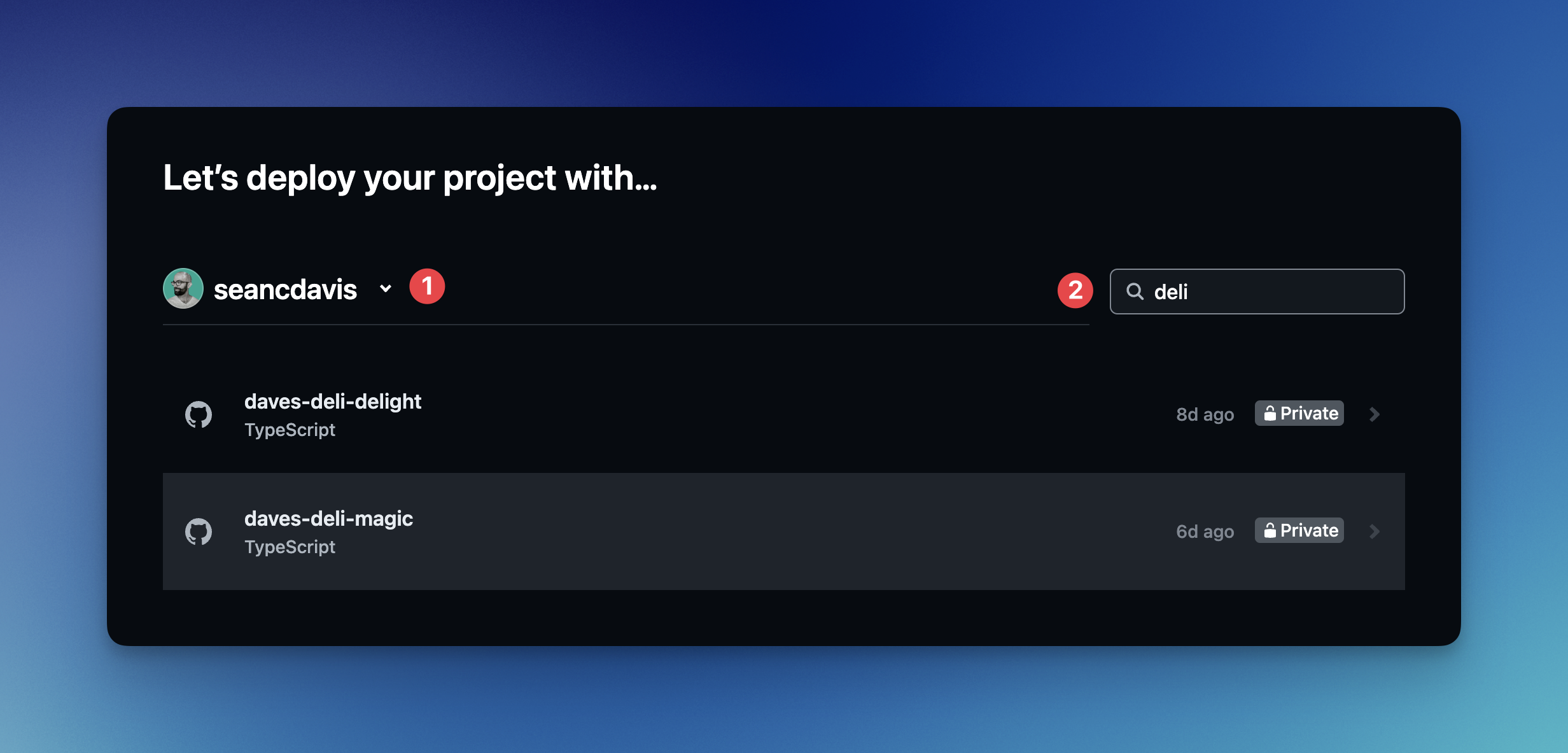 Netlify GitHub repository